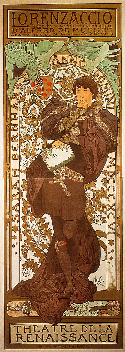 Lorenzaccio Alphonse Mucha